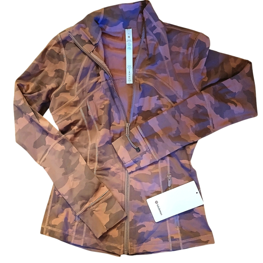 Lululemon Zip Up, Size 8, Purple and Pink